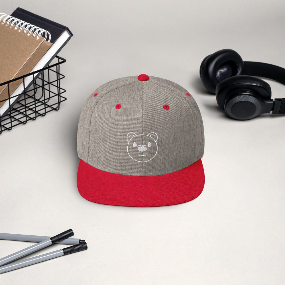 Grizzlybur Snapback Hat